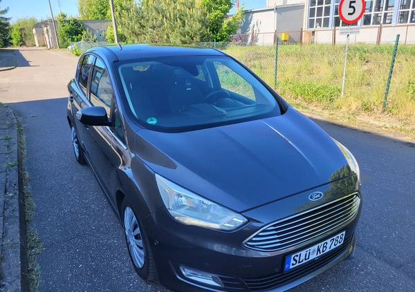 Ford C-MAX cena 36700 przebieg: 136417, rok produkcji 2016 z Złotów małe 781